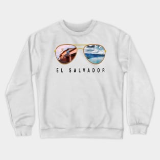 El Salvador Sunglasses Crewneck Sweatshirt